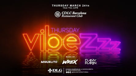 Thursday Vibezzz ; March 24th – Tables